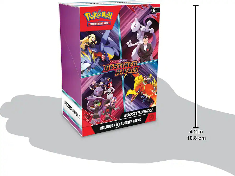Pokémon - Trading Card Game: Scarlet & Violet Destined Rivals 6Pk Booster Bundle