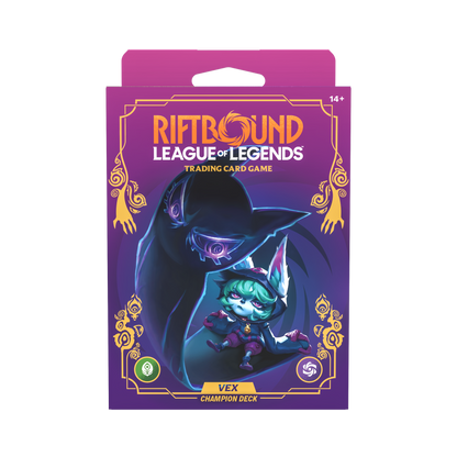 Riftbound: League of Legends TCG Unleashed Champion Deck: Vex