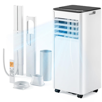 Air Conditioning Unit - Portable Air Conditioner 9000 BTU, 4-in-1 Energy Efficient Cooling & Dehumidifier, Quiet Operation