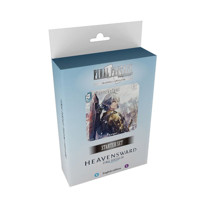 Final Fantasy TCG Starter Set Heavensward Display – FINAL FANTASY XIV Ice & Lightning Preconstructed Deck with Exclusive Artwork Cards, Ready-to-Play Trading Card Game (PREORDER - Release Date Nov. 9, 2026)
