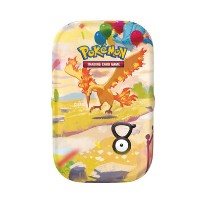 Pokémon TCG: 30th Celebration Mini Tin – Moltres (2 Booster Packs, Sticker Sheet, & Collectible Art Card) | Sealed - (PREORDER - Release Date Oct. 02, 2026)
