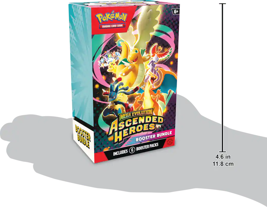 Pokémon - Trading Card Game: Mega Evolution Ascended Heroes Booster Bundle