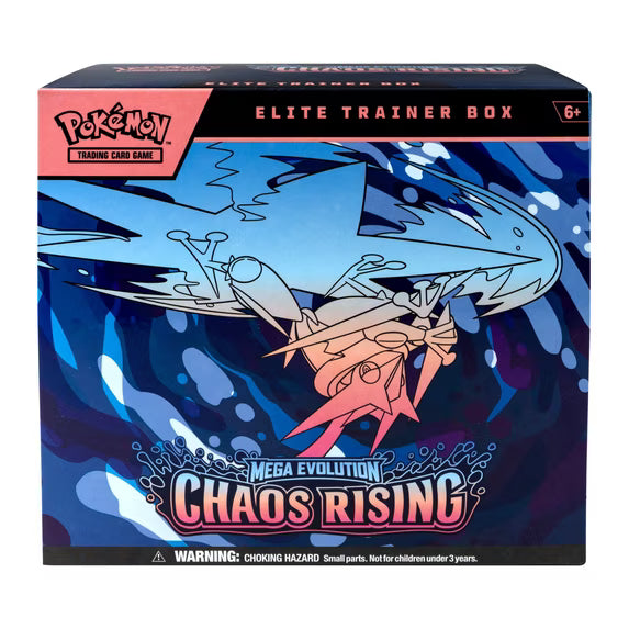 Pokemon Trading Card Games Mega Evolution Chaos Rising Elite Trainer Box