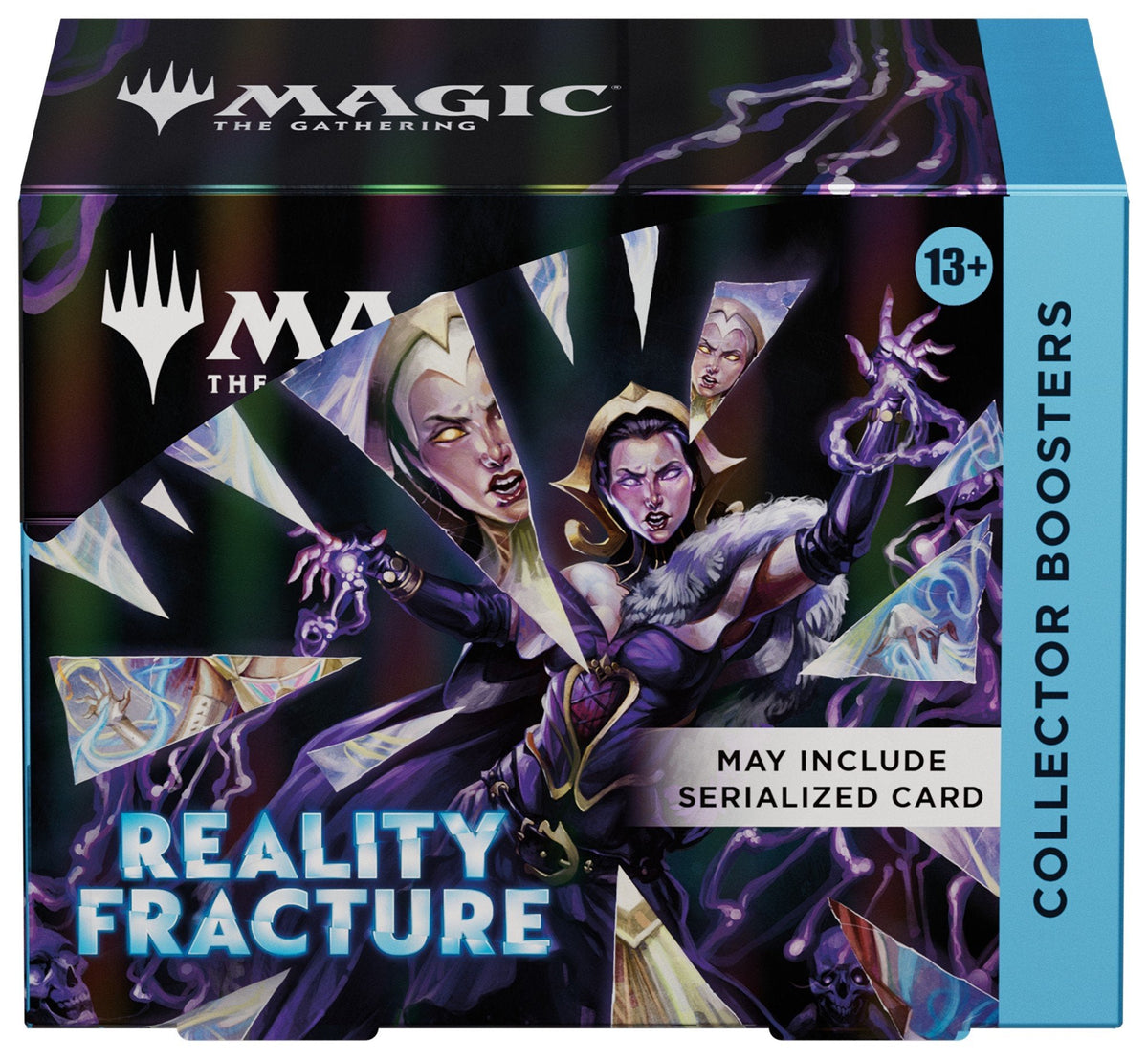 Magic The Gathering Reality Fracture Collector Booster Box Display | Premium MTG Booster Packs with Foil, Extended-Art & Borderless Cards | Trading Card Game Collectibles (PREORDER - Release Date Oct. 2, 2026)
