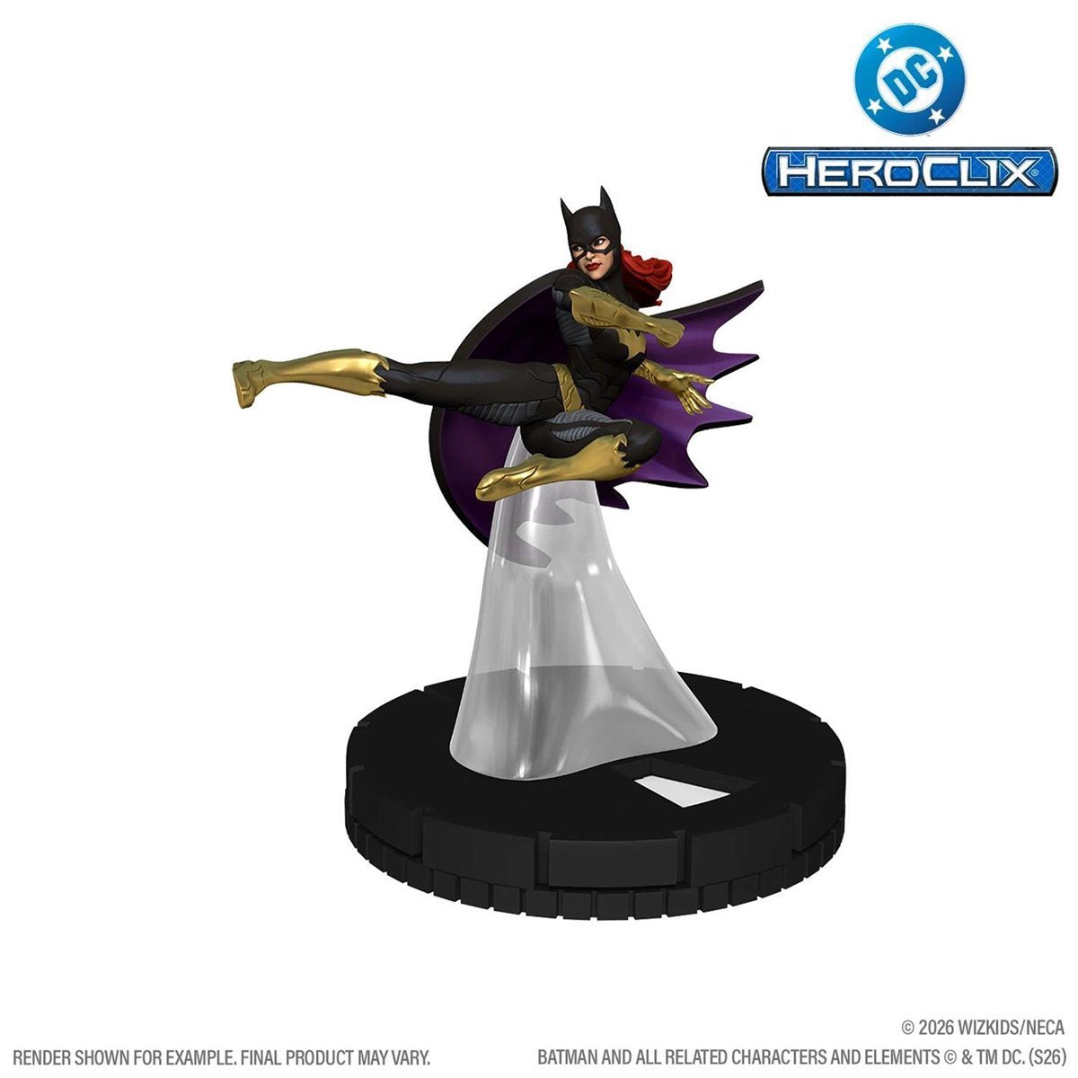 DC HeroClix 400 Gotham Knights Mini-Figure 4-Pack with Batman Robin Nightwing Batgirl | DC Comics Strategy Tabletop Collectible Game Figures & Character Cards (PREORDER - Release Date Oct. 31, 2026)