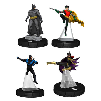 DC HeroClix 400 Gotham Knights Mini-Figure 4-Pack with Batman Robin Nightwing Batgirl | DC Comics Strategy Tabletop Collectible Game Figures & Character Cards (PREORDER - Release Date Oct. 31, 2026)