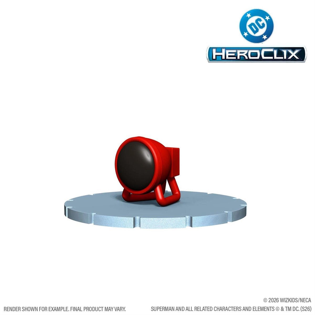 DC HeroClix Iconix Fortress of Solitude Vol 1 Mini-Figure Game Set with Superman, Kelex, Terrain Tiles, Character Cards & Collectible Display Packaging (PREORDER - Release Date Oct. 31, 2026)