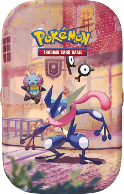 Pokémon TCG 30th Celebration Mini Tin Greninja | Includes 2 Booster Packs, Sticker Sheet, Collectible Art Card & Pokémon TCG Live Code Card (PREORDER - Release Date September 16, 2026)