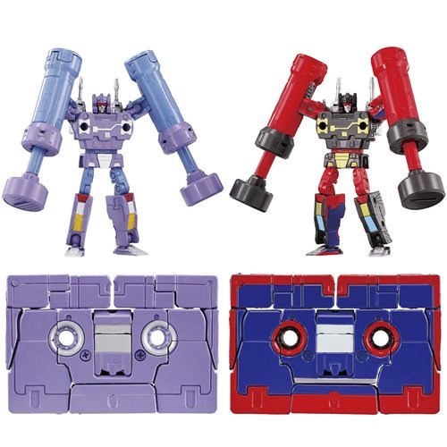 Transformers MPG-21 Rumble and Frenzy Set – Hasbro Takara Tomy Decepticon Figures, Cassette to Robot Conversion, Collectible Action Figures with Accessories (PRE-ORDER DECEMBER)