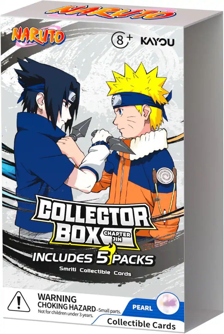 Kayou - Naruto-Smriti Collectible Cards Collector Box (5 Packs) - Chapter Jin 3